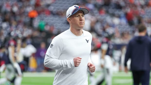 Houston Texans offensive coordinator Bobby Slowik.